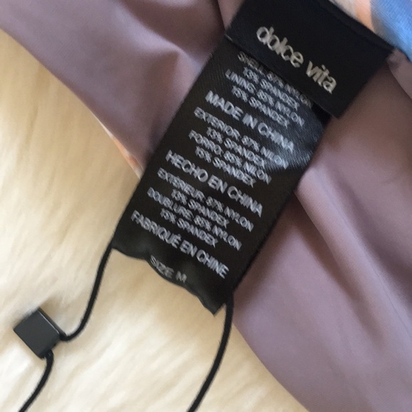 Dolce Vita Peach Cloud Cut Out Swimsuit - Picture 8 of 8